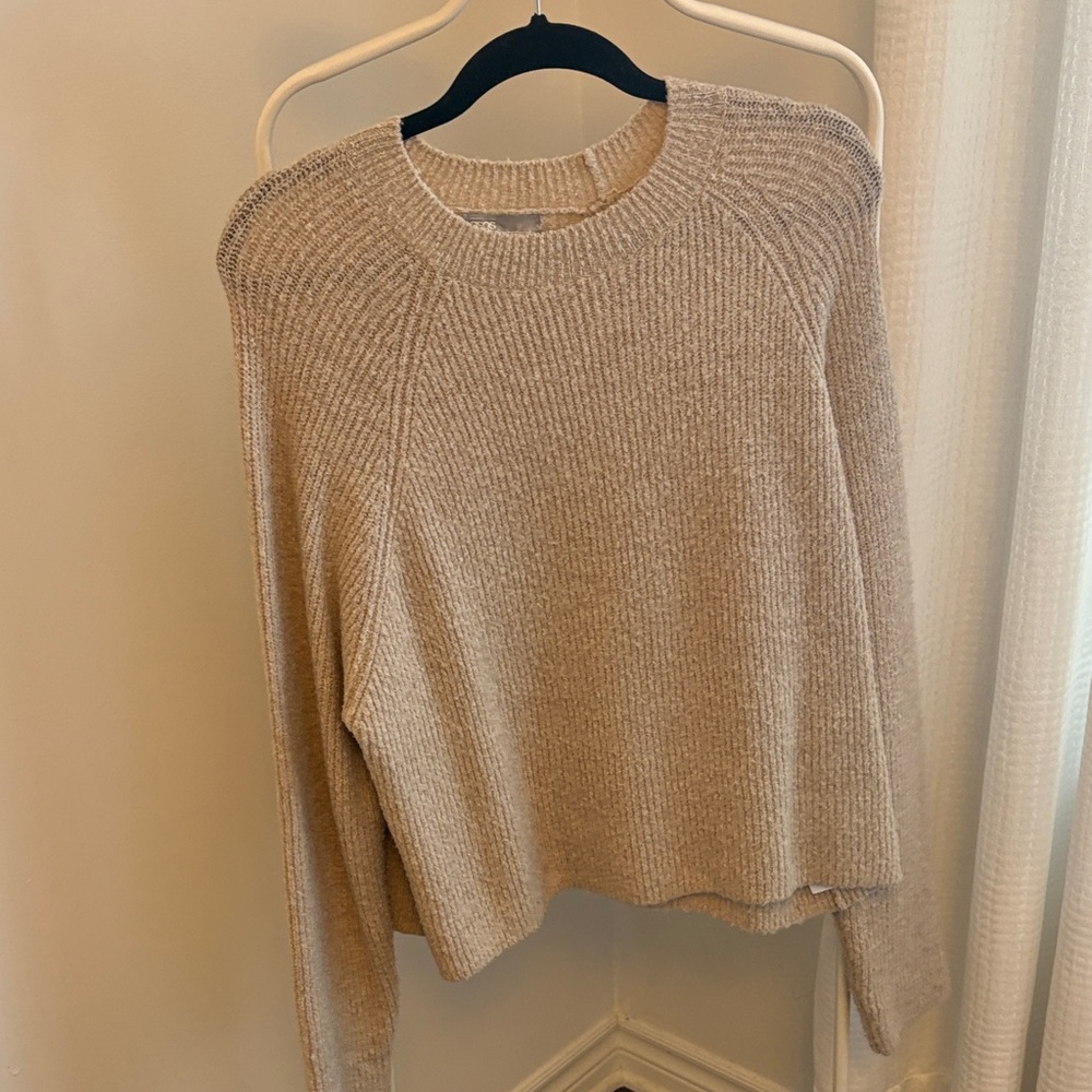 ASOS Light Beige Crew Neck Sweater